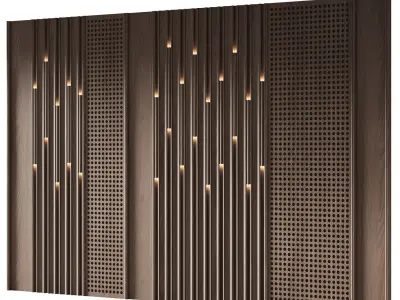Decorative V53 Wall Panels 3D model