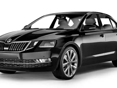 Skoda Octavia A7 FL 2017 3D model
