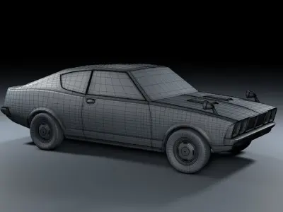 Mitsubishi galant 3D model