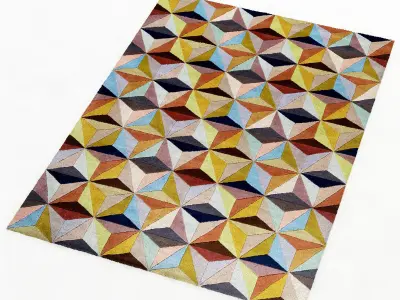 BoConcept Cubic rug 3D model