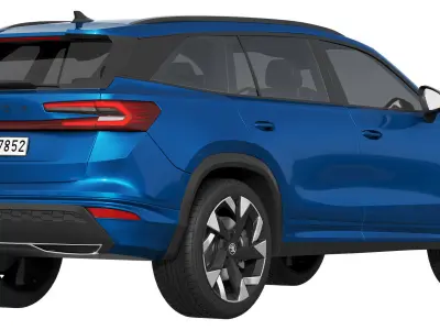 Skoda Kodiaq sportline 2024 3D model