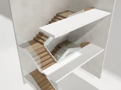 STAIR NO46 A 3D model