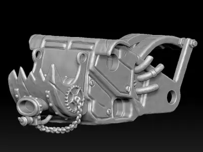 Wardog Robot dog Free 3D print model