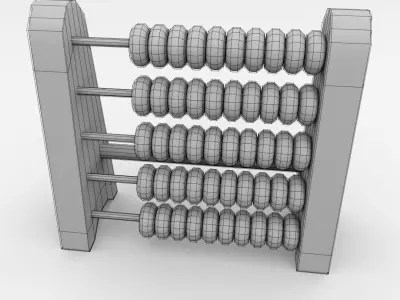 Abacus v2 3D model