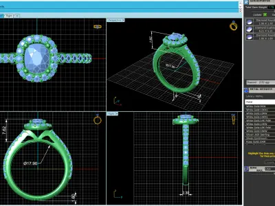 Tiffany Woman Wedding Ring  3D print model