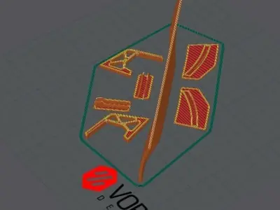 RC Drift Wing 3D print model 3D print model