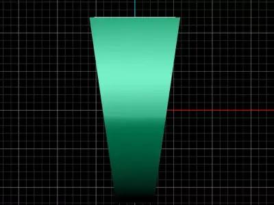 Mens Black Enamel Geometric Signet  Ring 4 3D print model