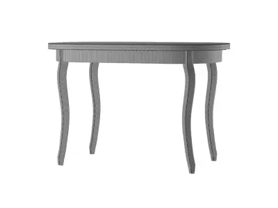 Dining table in classic style Free 3D model