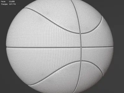 Basketball ball Free 3D model purchase