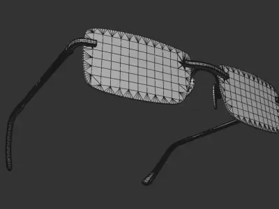 Luxury Sunglasses 3D Model 4 3D model
