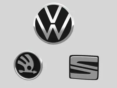 VAG logos 3D model