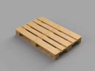 1to10 RC Euro Palette 3D print model