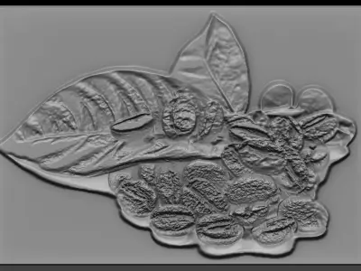 Coffee Beans 3D print model