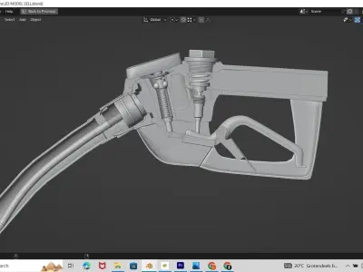 Fuel Nozzle 3d model 3D model