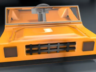 Game 3dCar 3Dmodel  two Low-poly 3D model