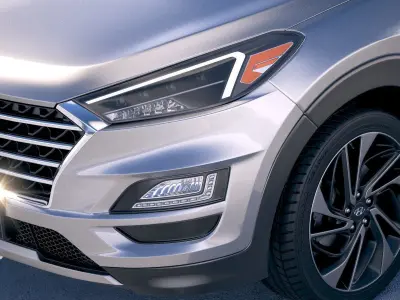 Hyundai Tucson 2018 3D model