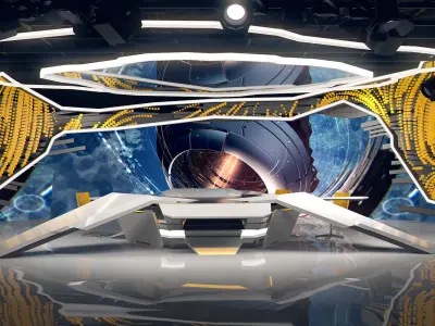 Virtual Studio 29 PBR Low-poly 3D model