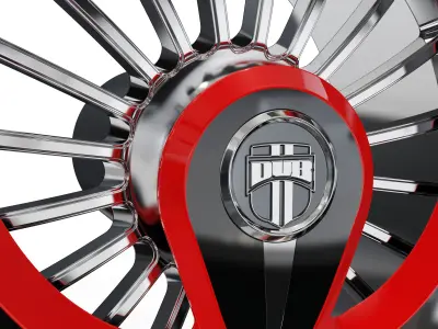 DUB AZZMACKA WHEEL 3D MODEL 3D print model