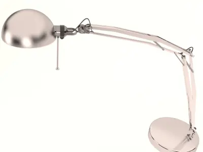Metal Desk Lamp 3D model