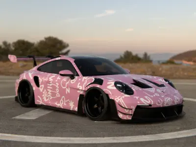 Porsche GT3 RS Special Edition 3D model