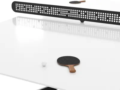 Modern Ping Pong Table 3D model