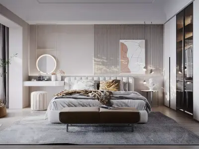 Bedroom Collection 03 For Unreal Engine 3D model