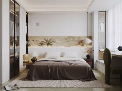 Bedroom Collection 07 For Unreal Engine 3D model