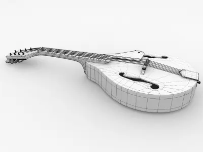 Mandolin 3D model