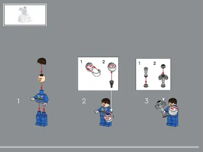 TwindBricks3D - 10353 Williams Racing FW14B - Nigel Mansell 3D print model