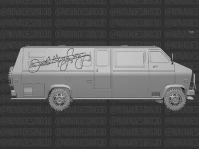 FURGONETA NICO DEVIL MAY CRY 5 3D print model