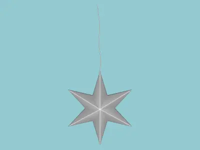 Christmas Star Free low-poly 3D model purchase