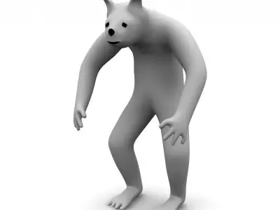 Toy Beast 3D model