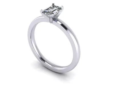 Diamond Fashion Ring R3 3D print model