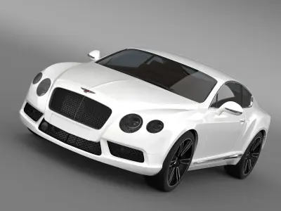 Bentley Continental GT V8 2013 3D model
