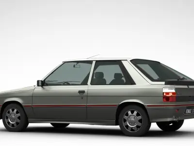 Renault 11 Turbo Coupe 3D model