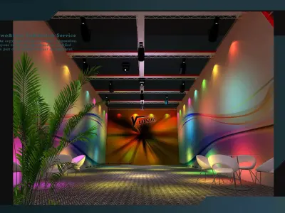 Exhibition - Area - 13X6-3DMAX2009-01 3D model