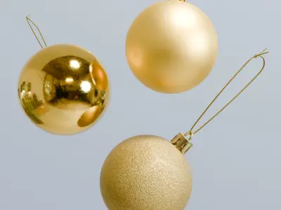 Christmas balls Ornament 1 3D model