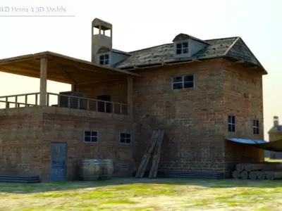 Old House Free 3D model get