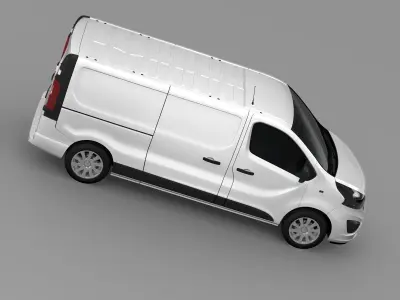 Vauxhall Vivaro 2017 L2H1 3D model