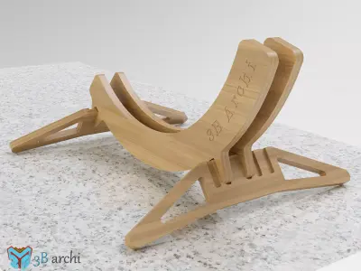 Bike stand 3D model