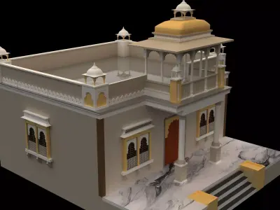 indian place  3D model