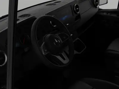 Mercedes-Benz Sprinter 316 CDI Single Cab 3D model