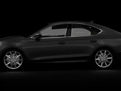 Skoda Octavia 3D Model 3D model