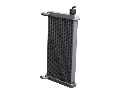 GoKart Radiator Intercooler 3D print model
