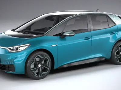 Volkswagen ID3 2020 3D model