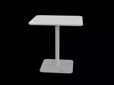 Mesa Cafe Table-Model 4671 v-02 Low-poly 3D model