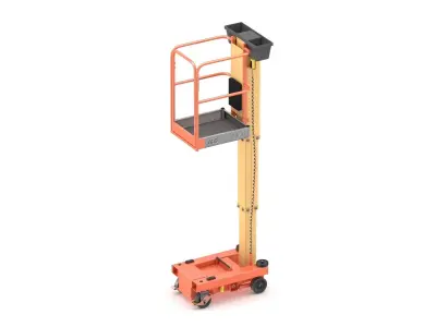JLG 830P Push Around Mast Liff 3D model