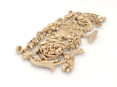 Decor 15 - For CNC and Interior 3D model