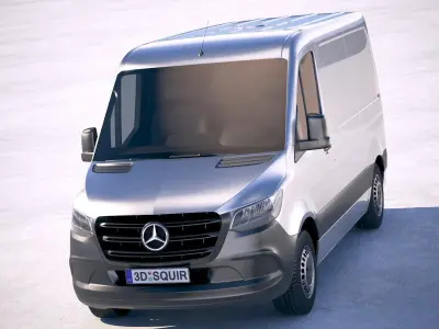 Mercedes-Benz Sprinter Short 2019 3D model