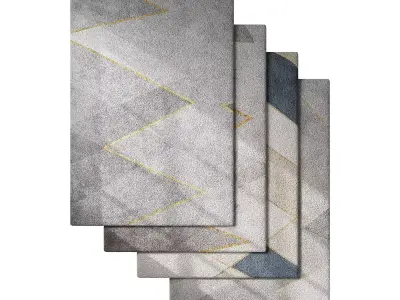 Carpet set 23 3D model